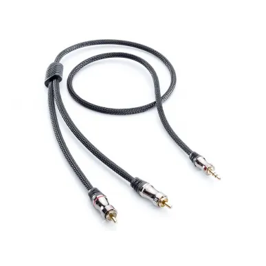 Межблочный аналоговый кабель Eagle Cable Deluxe Mini(m)-2xRCA 0,8 м